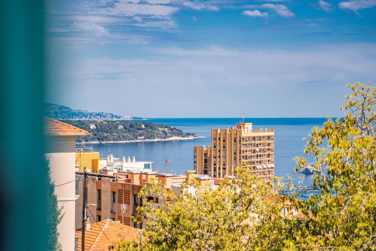 Frontiere De Monaco - Balconnet Vue Mer - Ba Apartment Beausoleil Luaran gambar